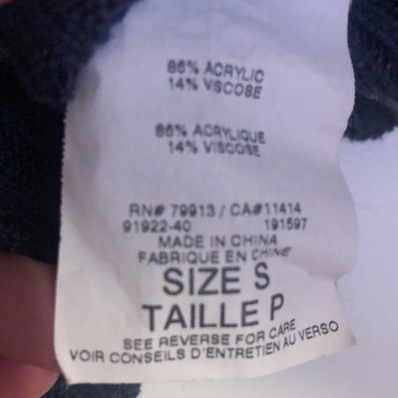 Motherhood Maternity ribbed blue sweater - Picture 7 of 8